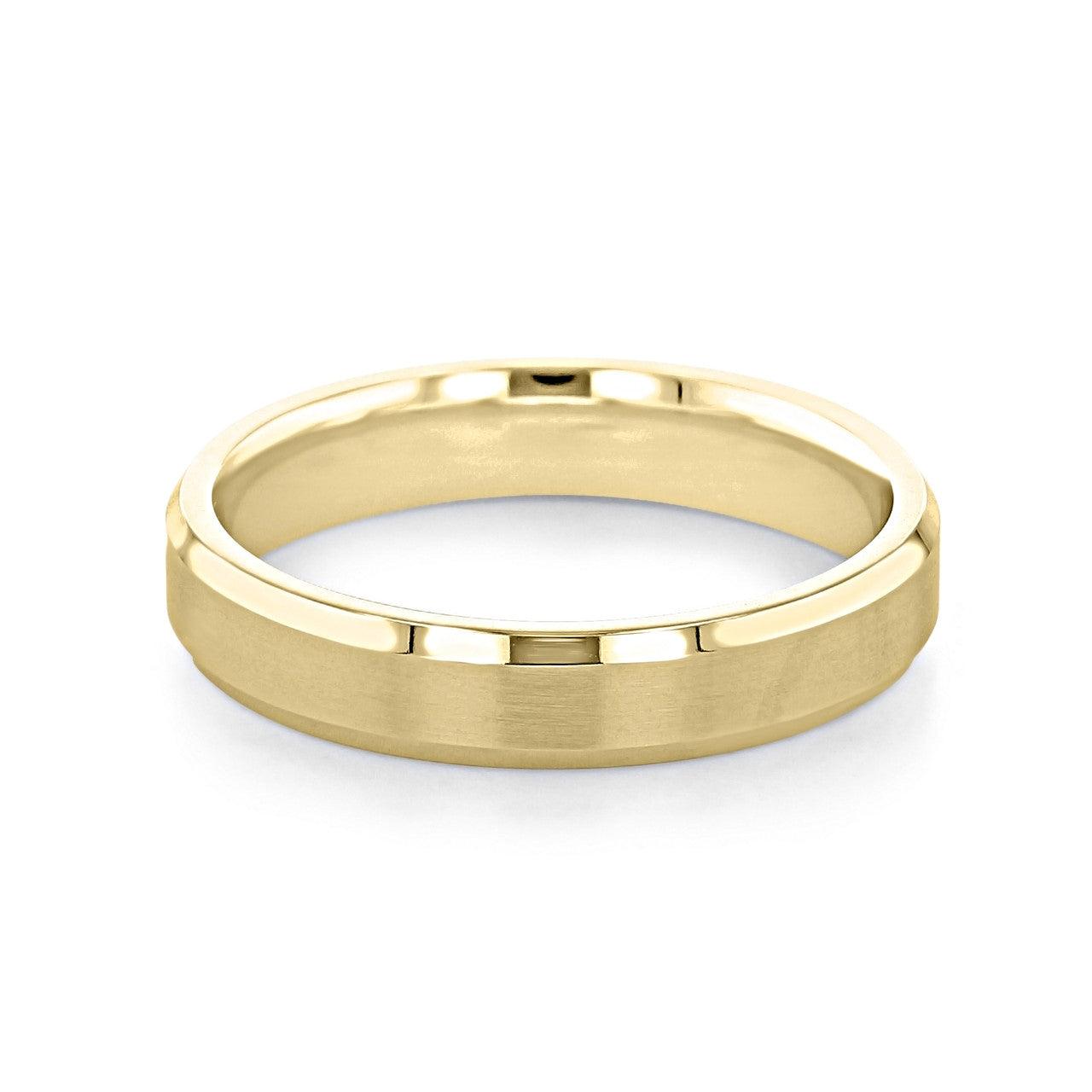 Brushed Finish Classic Men's Wedding Band - farrellouise