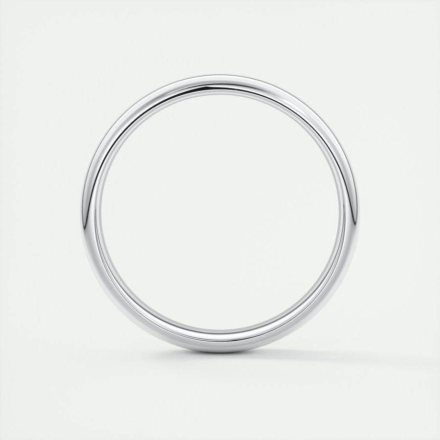 Polished Finish Regular Yellow Gold Men's Band - farrellouise