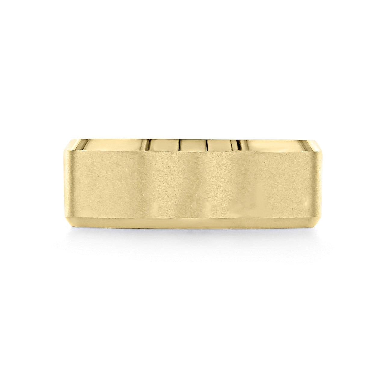 Beveled Classic Men's Wedding Band - farrellouise