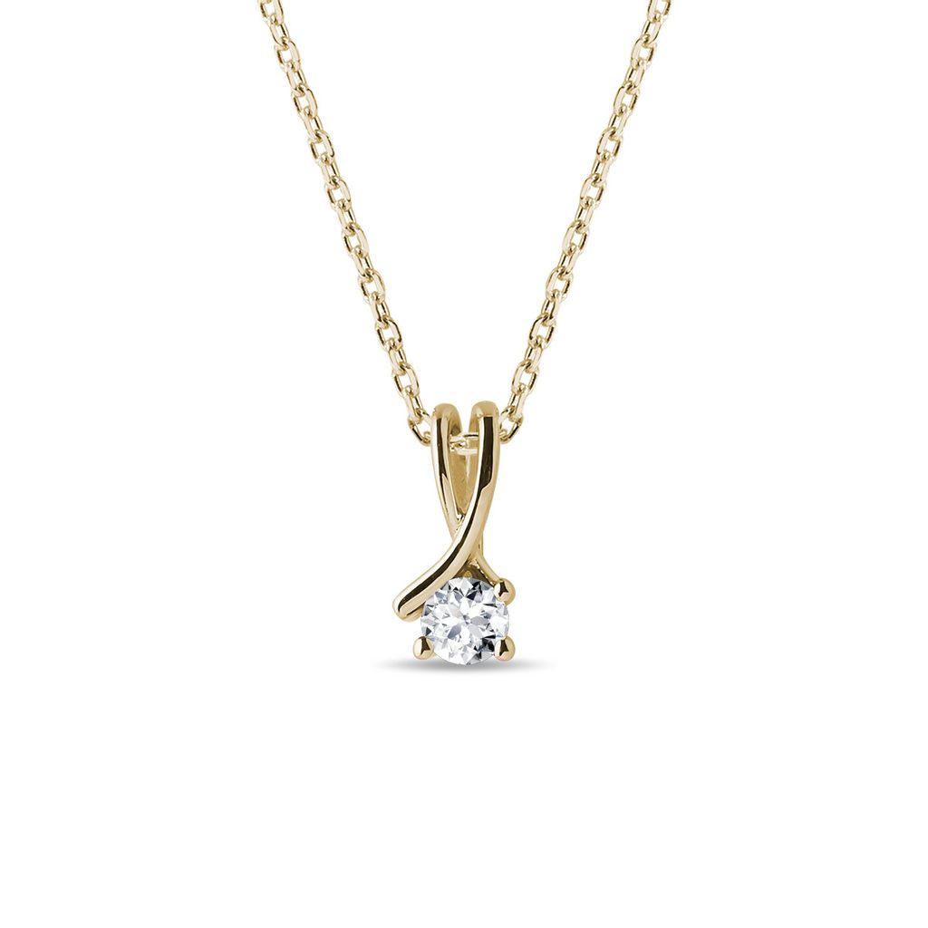 0.50 CT Round Moissanite Diamond Solitaire Pendent Necklace - farrellouise
