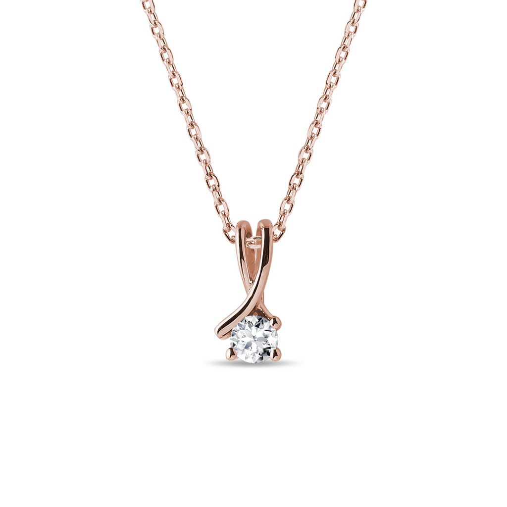 0.50 CT Round Moissanite Diamond Solitaire Pendent Necklace - farrellouise