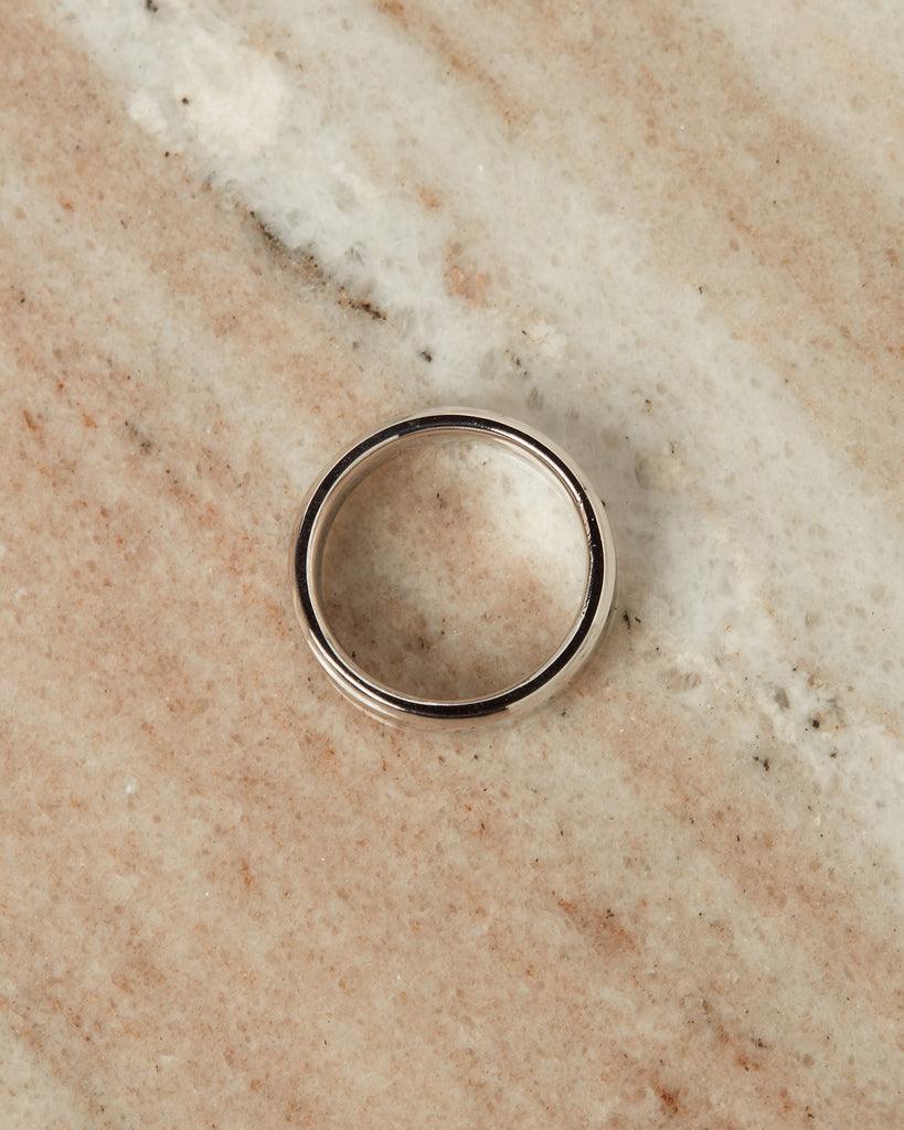 Polished Classic Wedding Band For Men - farrellouise