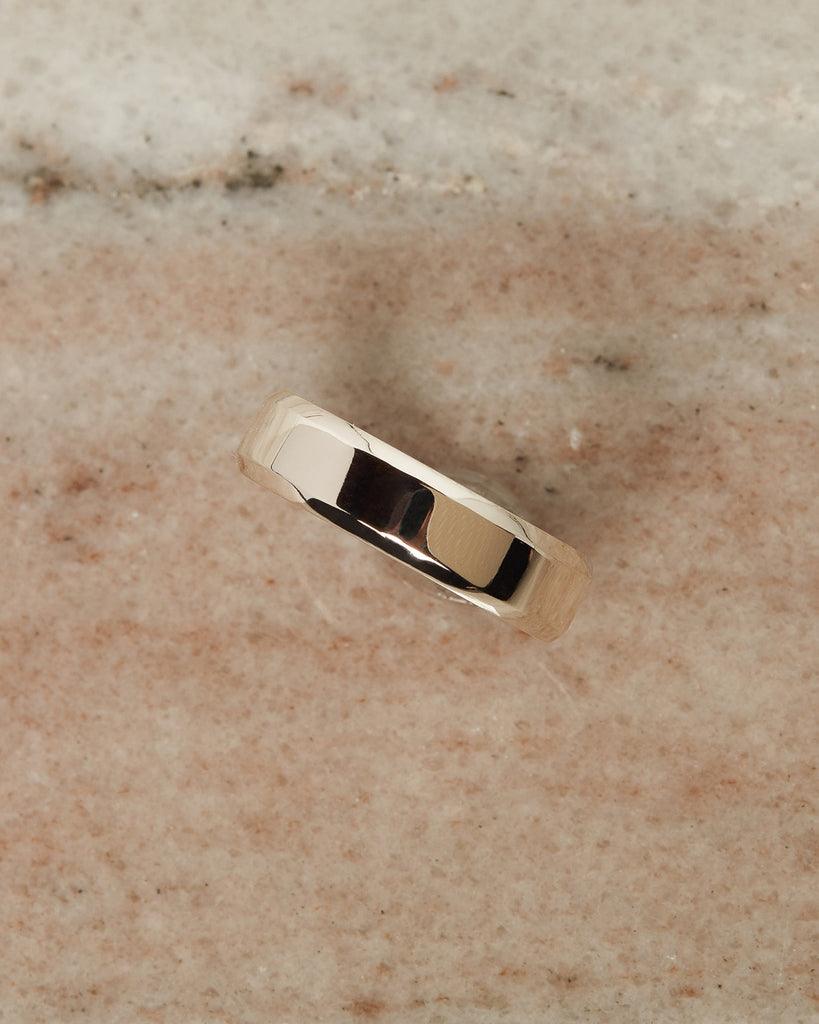 Polished Classic Wedding Band For Men - farrellouise