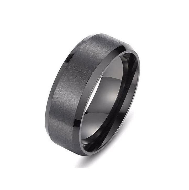 Brushed Finish Classic Wedding Band For Men - farrellouise