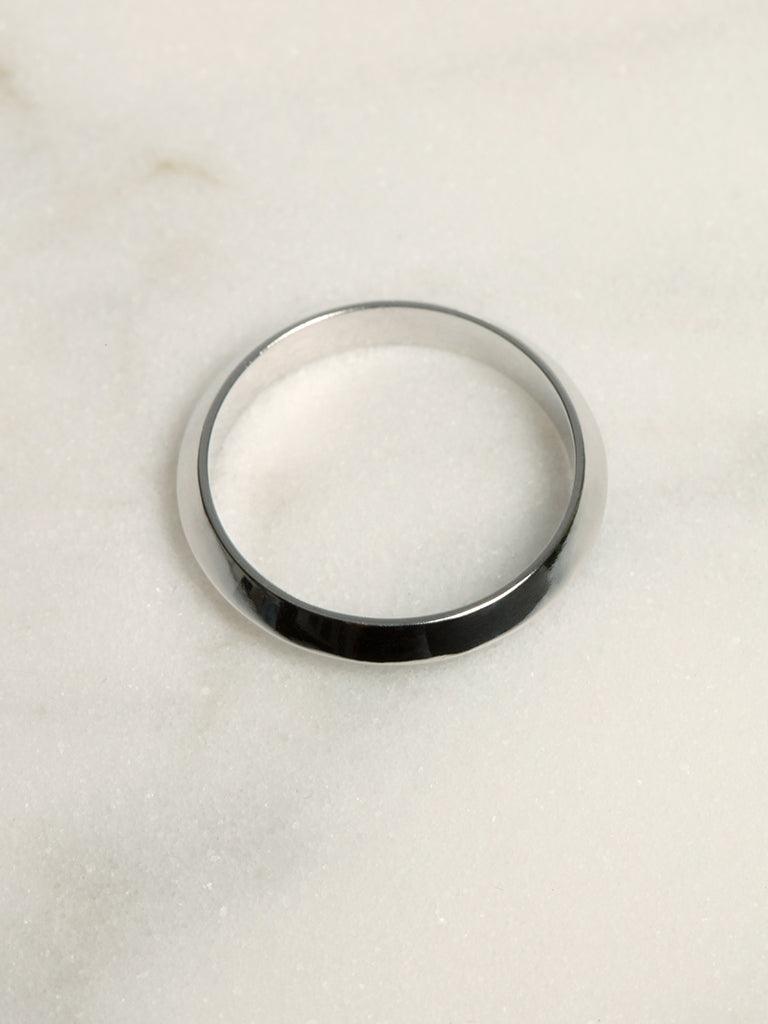 Polished Finish Classic Men's Wedding Band - farrellouise