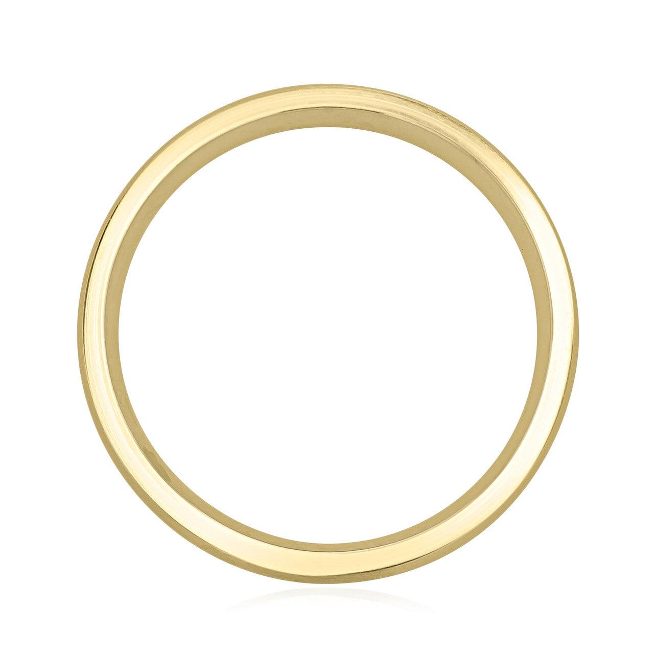 Brushed Polish Classic Men's Wedding Band - farrellouise