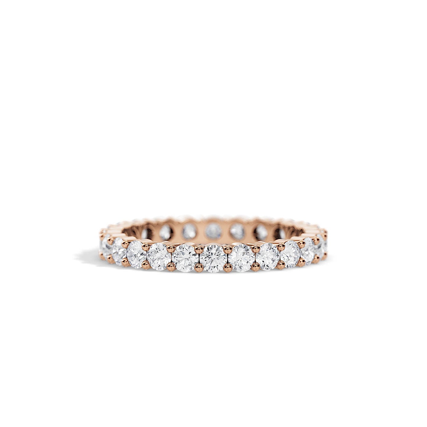 1.50 TCW Round Full Eternity Style Wedding Band