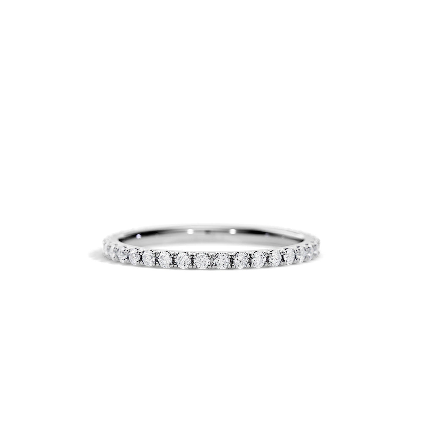 0.40 TCW Round Full Eternity Wedding Band