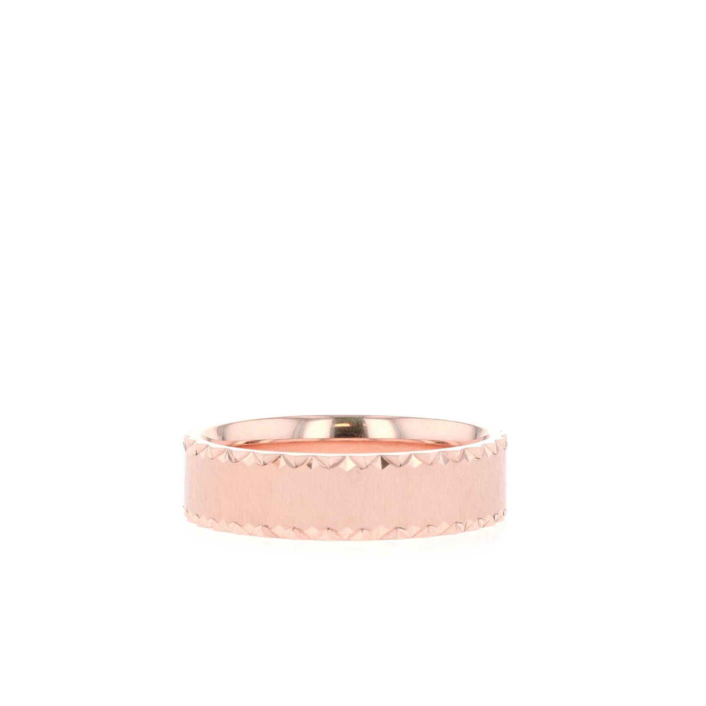 Satin-Finish Classic Yellow Gold Men's Band - farrellouise