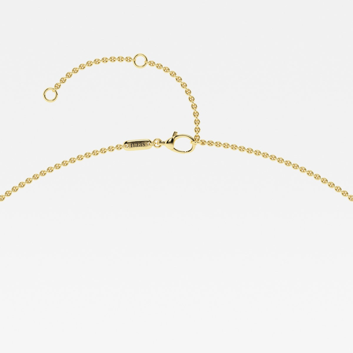 1.40 TCW Trillion Moissanite Diamond Dangle Necklace - farrellouise