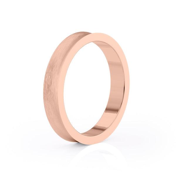 Classic Brushed Finish Wedding Band For Men - farrellouise