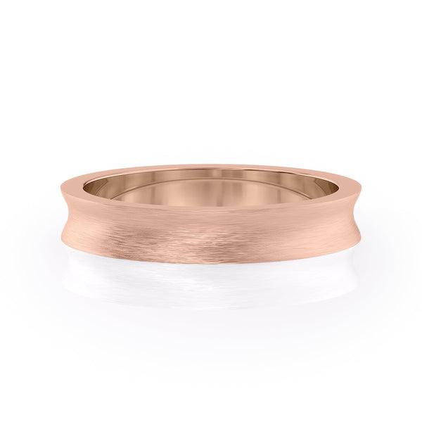 Classic Brushed Finish Wedding Band For Men - farrellouise
