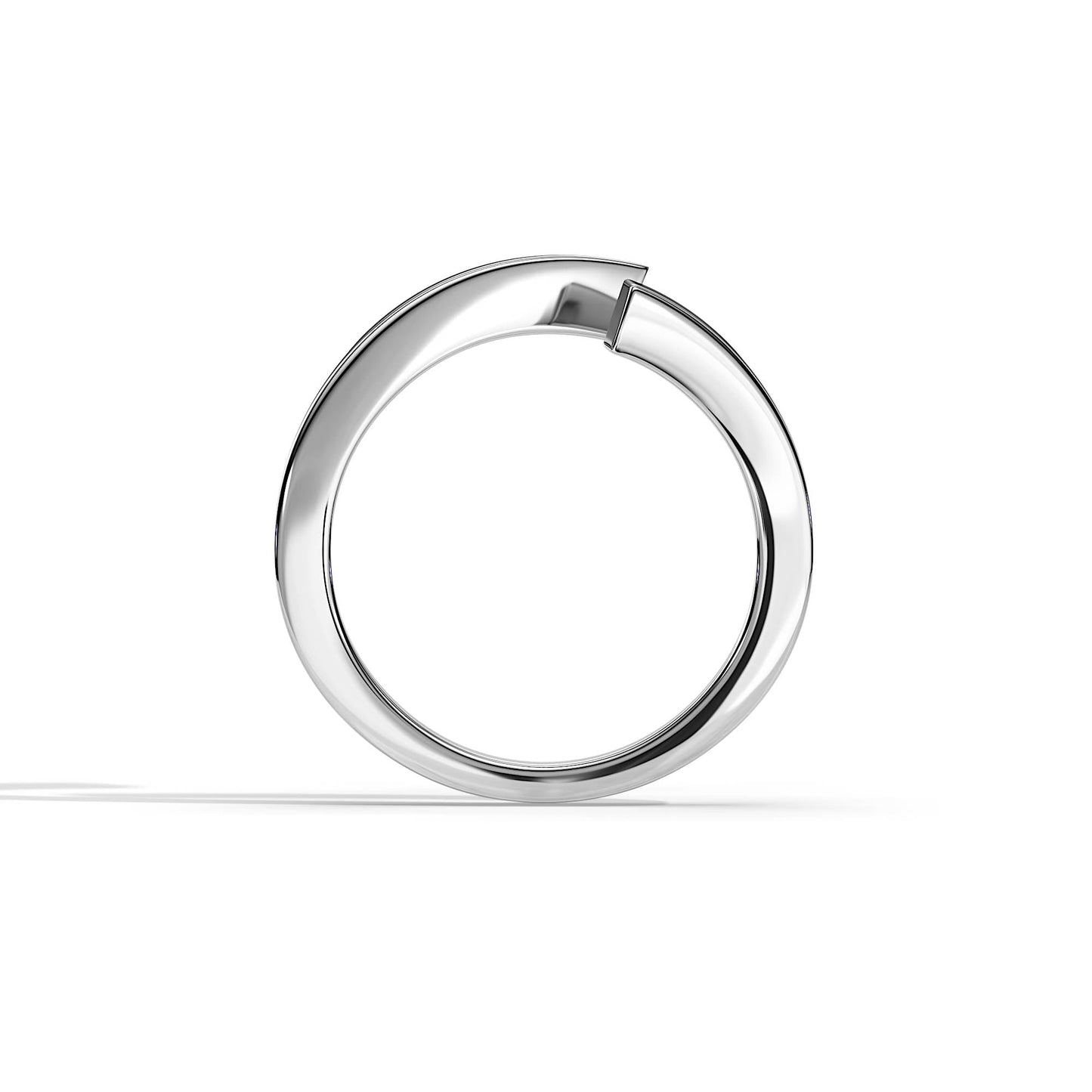 Plain Open Band Wedding Band