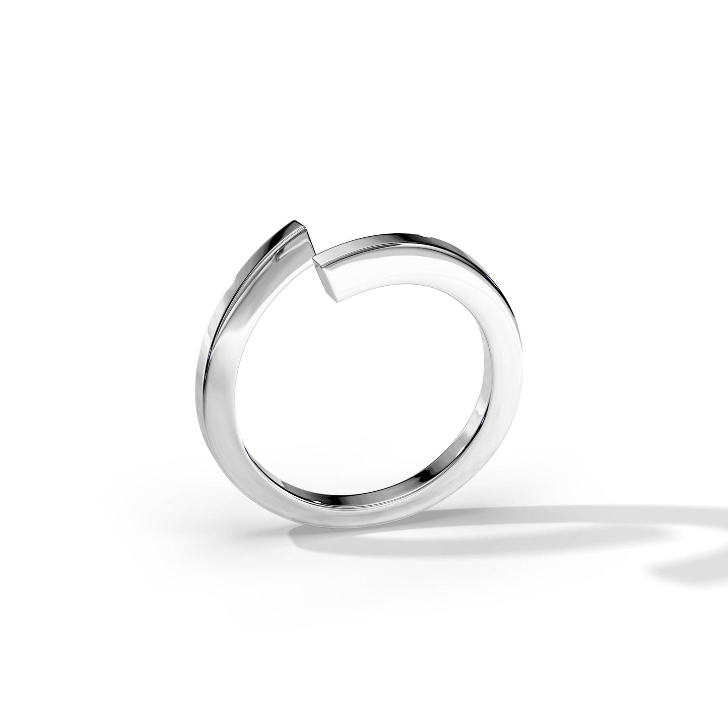 Plain Open Band Wedding Band