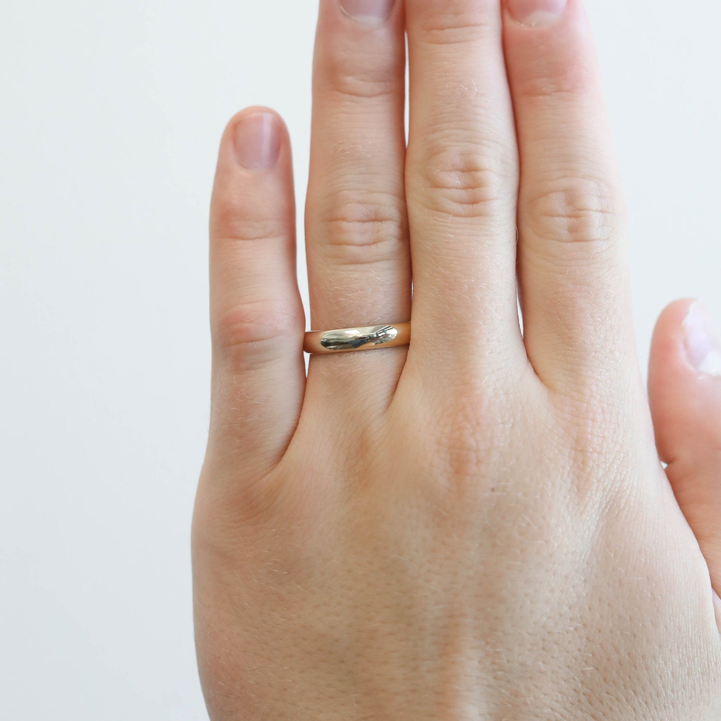 Polished Finish Classic Men's Wedding Band - farrellouise