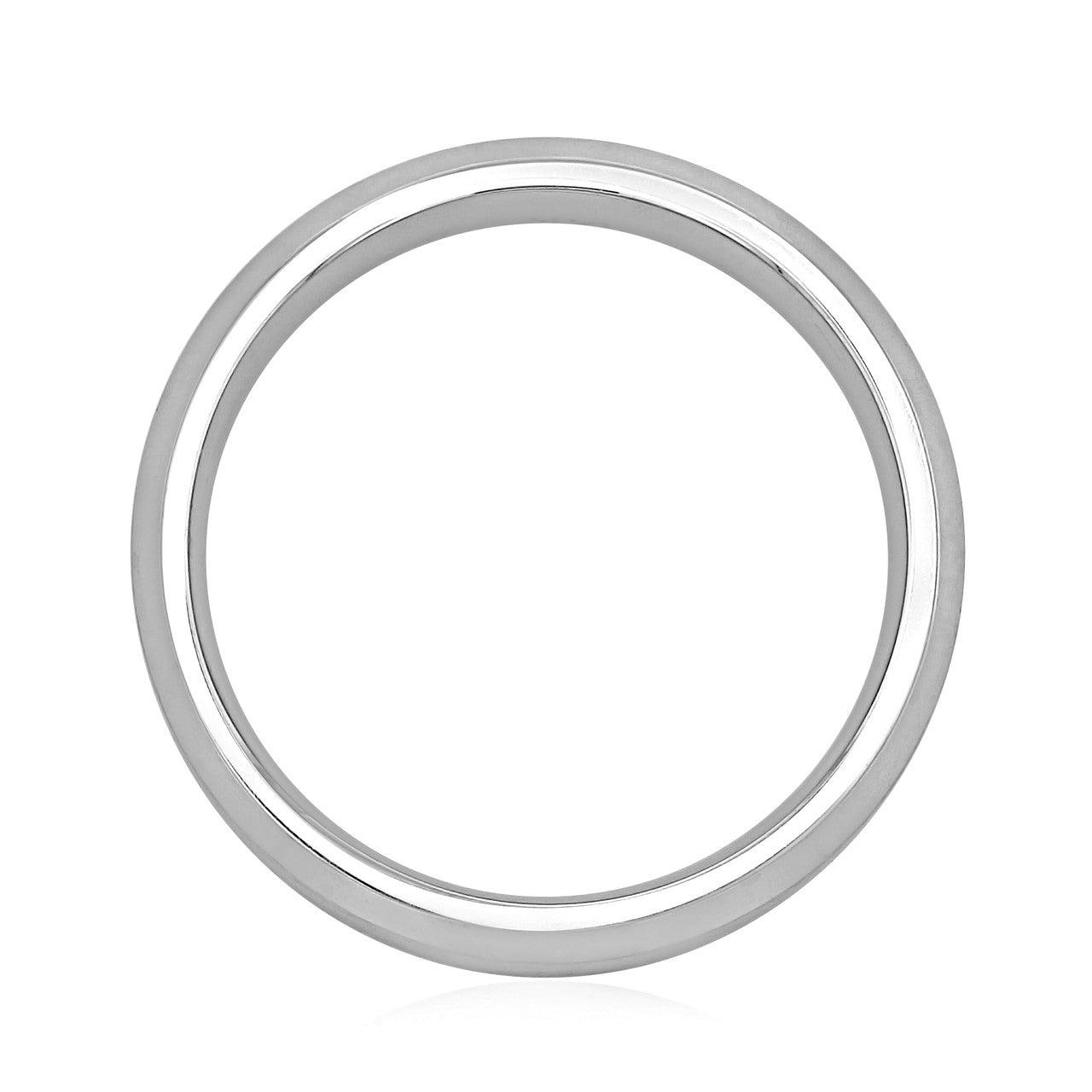 Brushed Finish Classic Men's Wedding Band - farrellouise