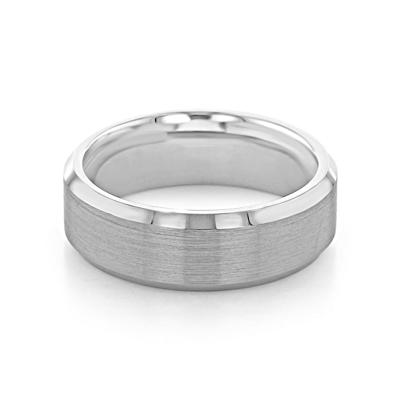 Brushed Finish Classic Men's Wedding Band - farrellouise