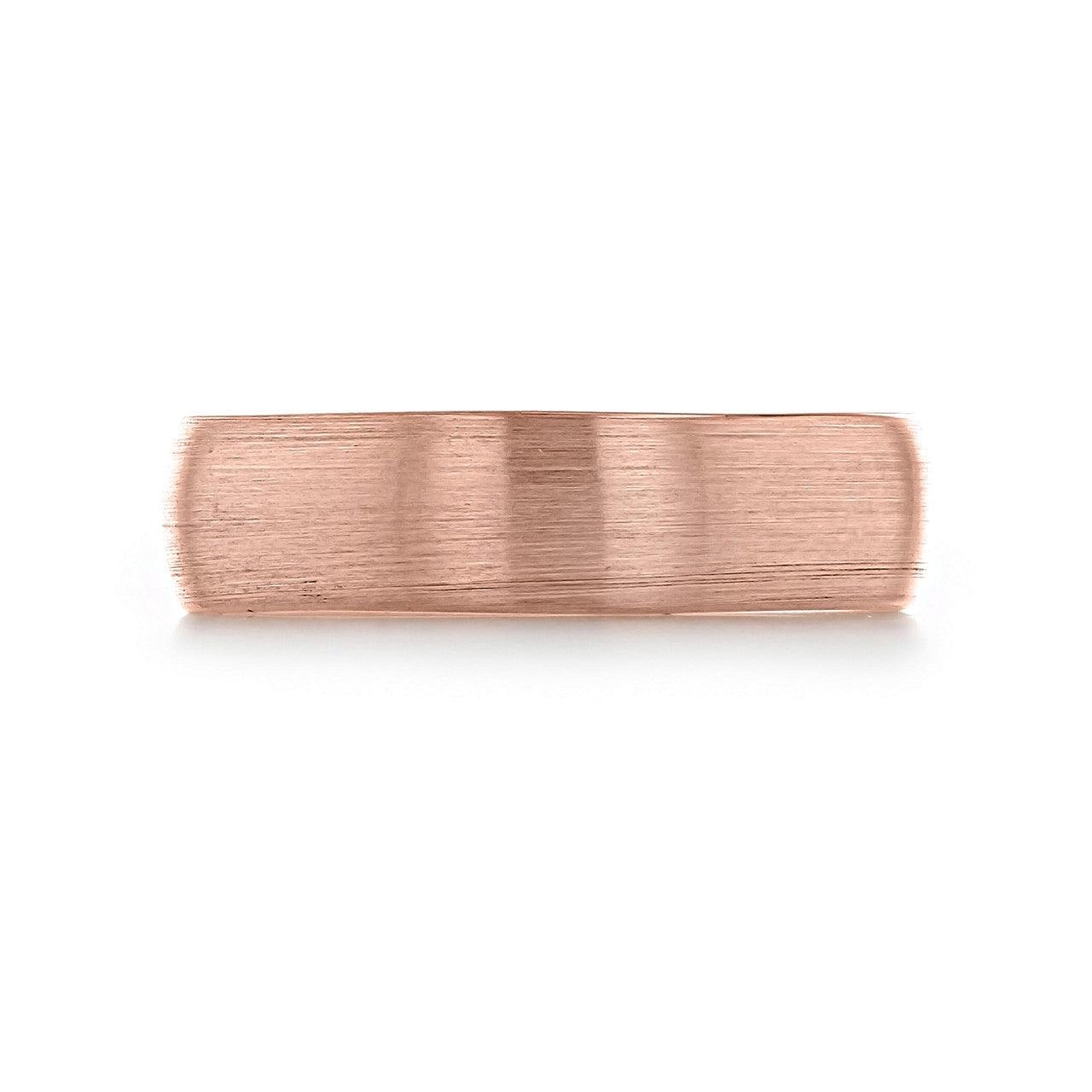 Brushed Finish Classic Men's Wedding Band - farrellouise