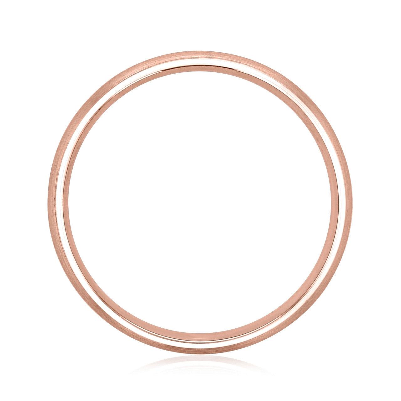 Brushed Finish Classic Men's Wedding Band - farrellouise