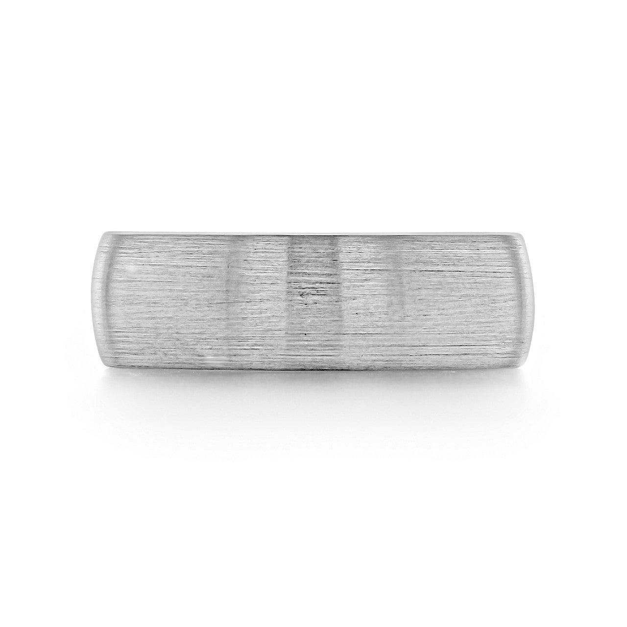 Brushed Finish Classic Men's Wedding Band - farrellouise