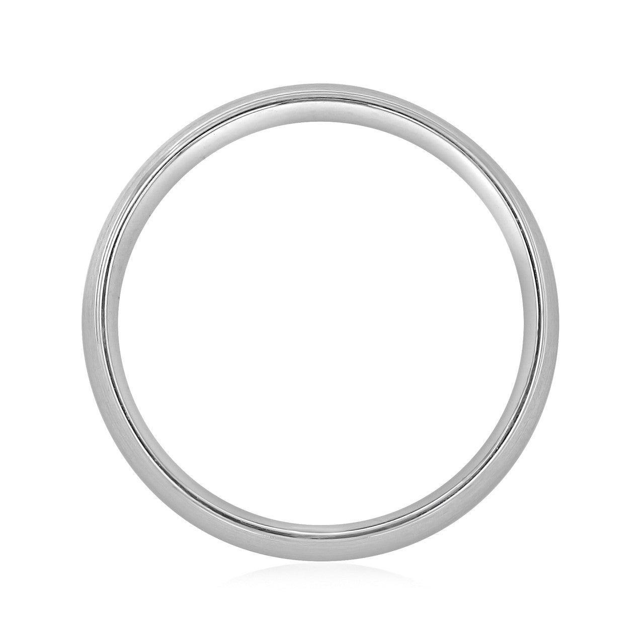 Brushed Finish Classic Men's Wedding Band - farrellouise