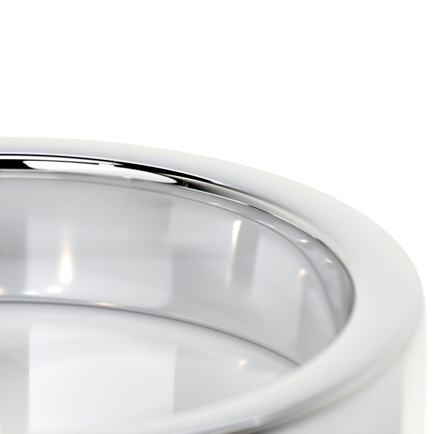 Polished Finish Yellow Gold Classic Men's Band - farrellouise