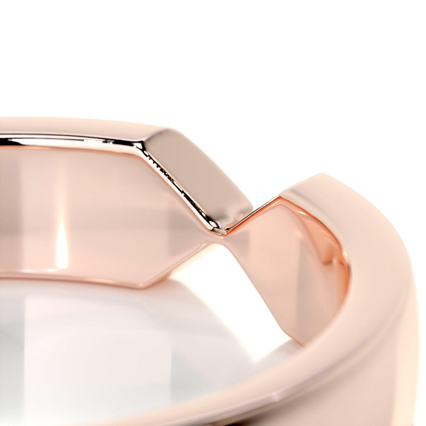 Polished Finish Classic Men's Wedding Band - farrellouise