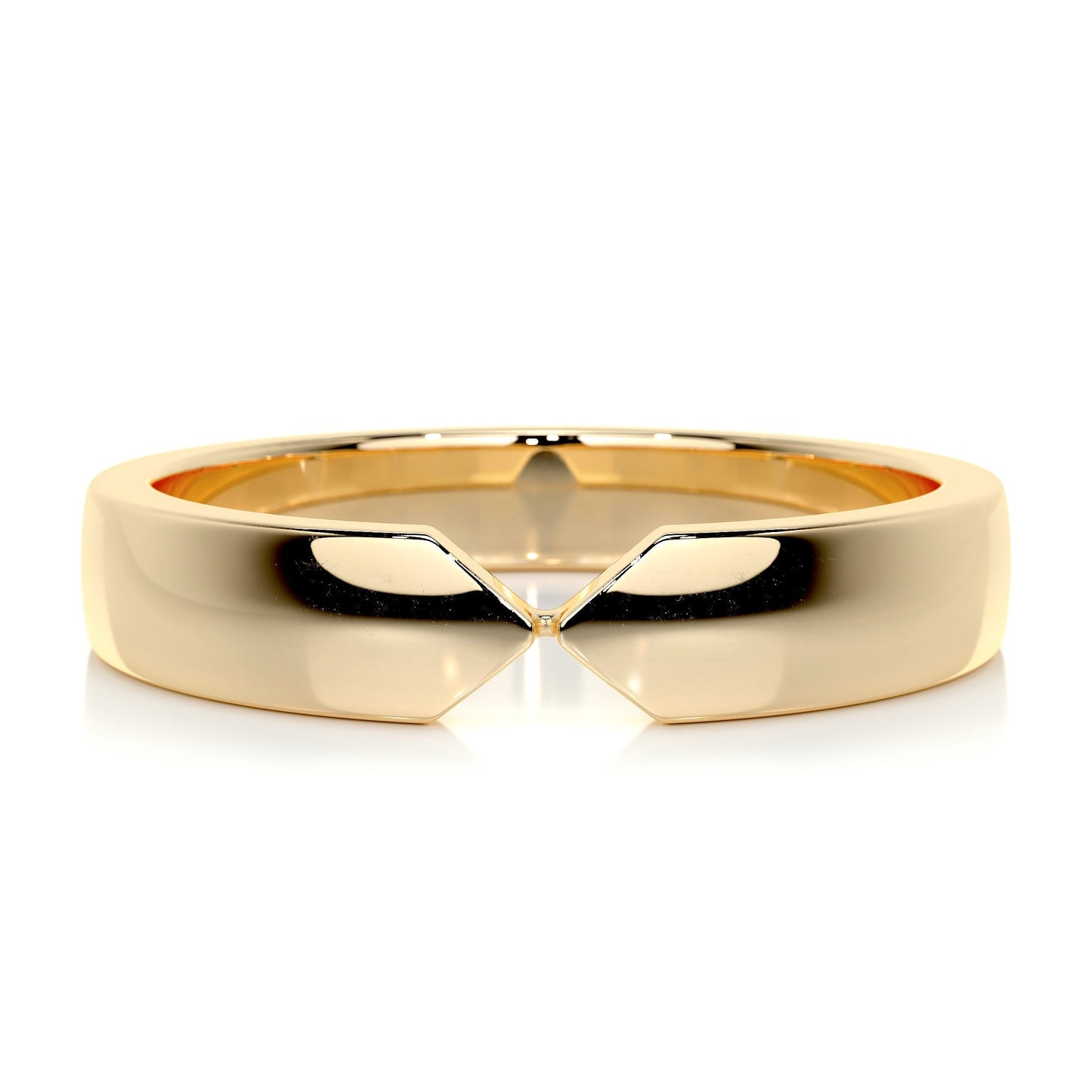 Polished Finish Classic Men's Wedding Band - farrellouise