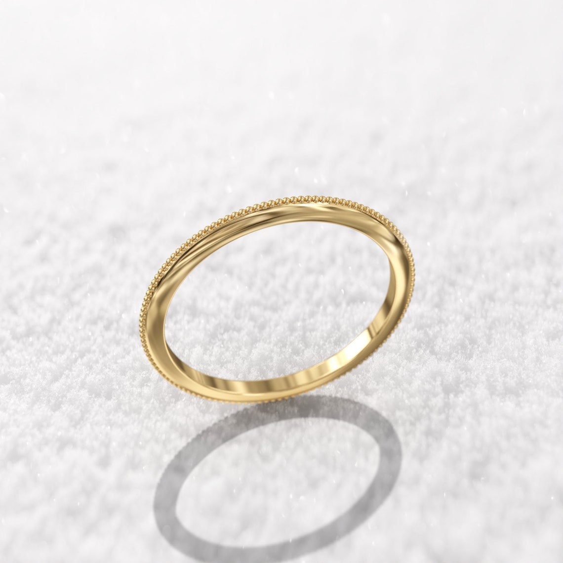Milgrain Wedding Band - farrellouise