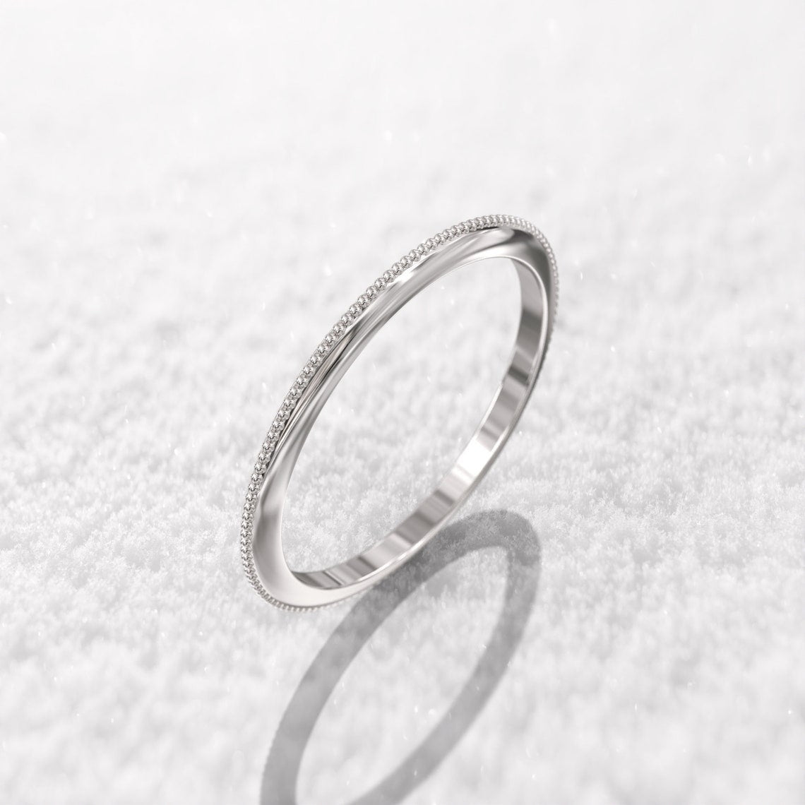 Milgrain Wedding Band - farrellouise