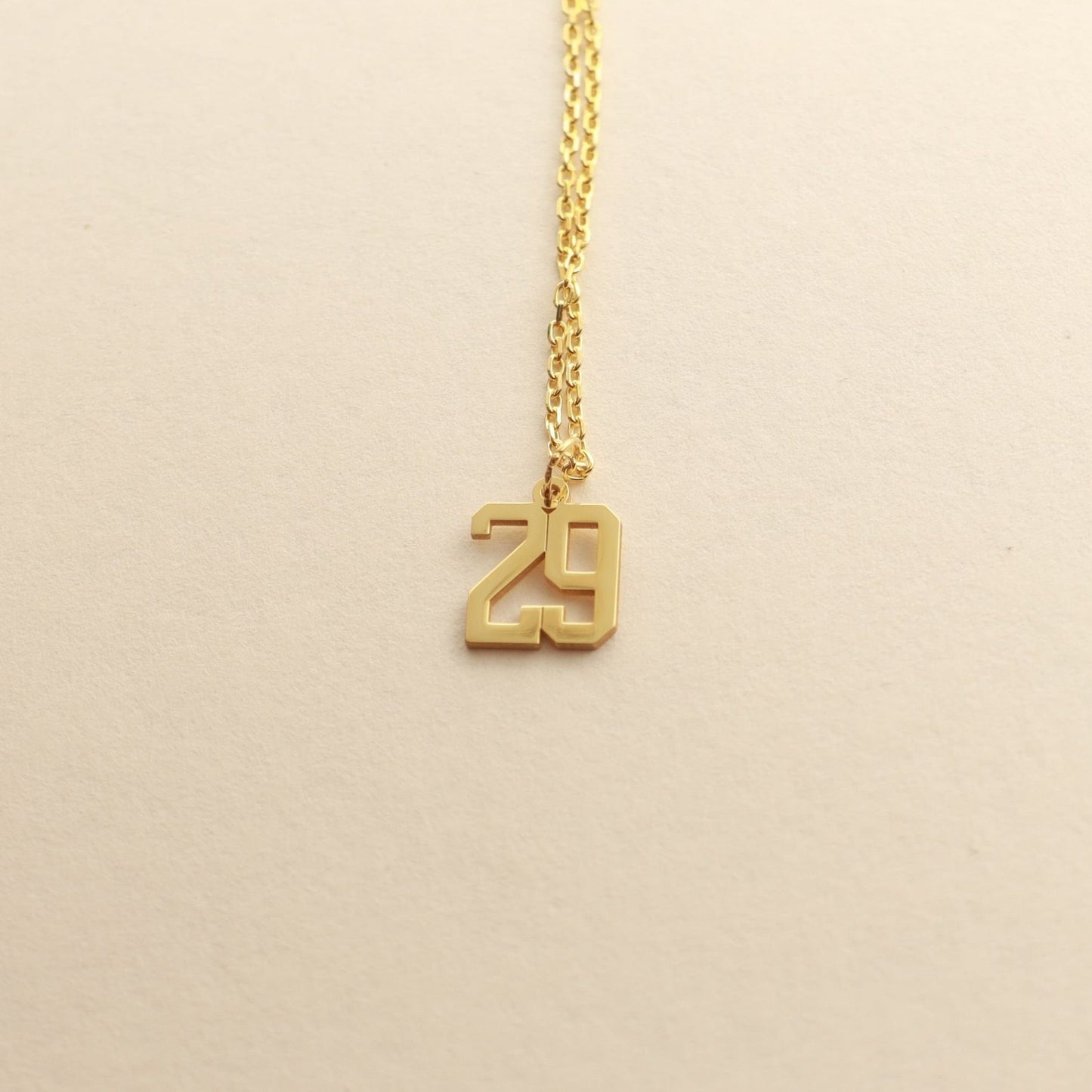 Custom Number Necklace for Women - farrellouise