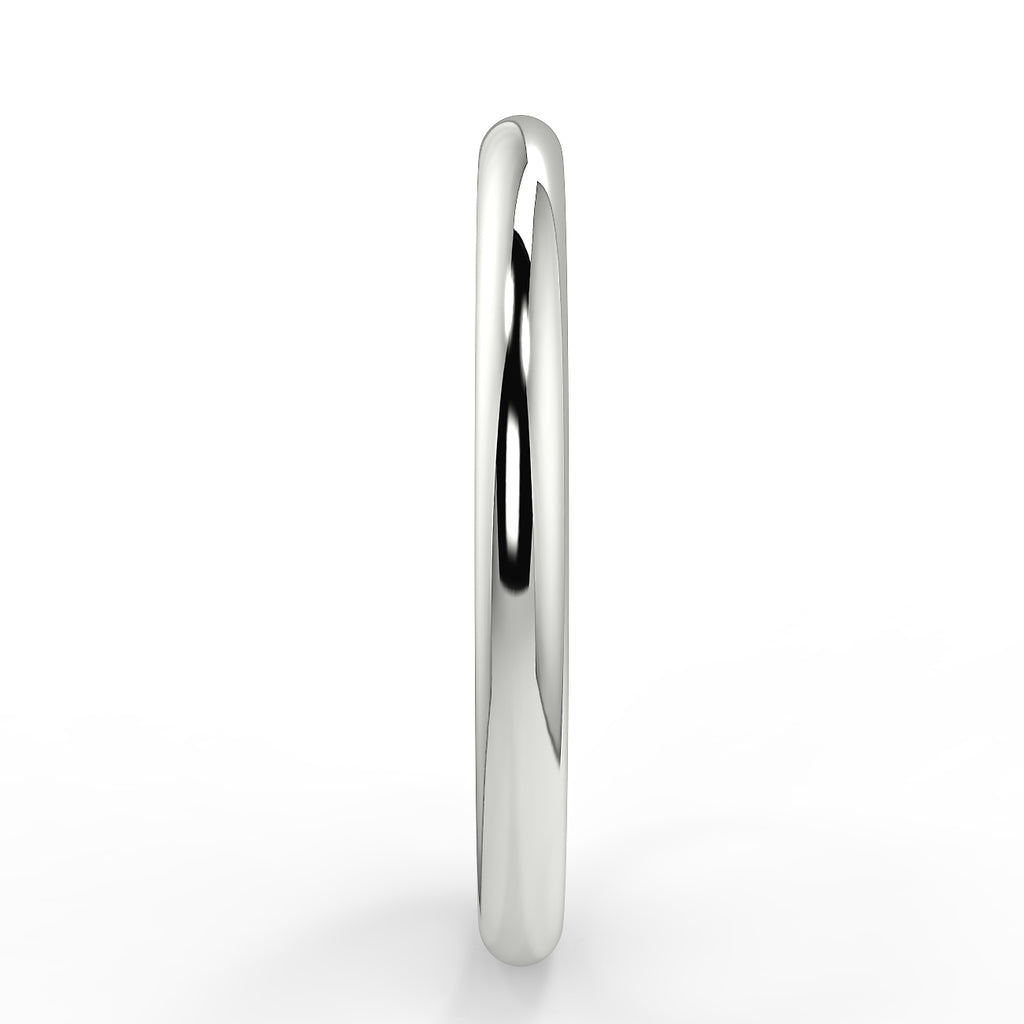 CLASSIC PLAIN GOLD WEDDING BAND - farrellouise