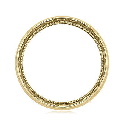 Tacori Sculpted Crescent Wedding Band for Men - farrellouise