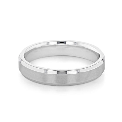Brushed Finish Classic Men's Wedding Band - farrellouise