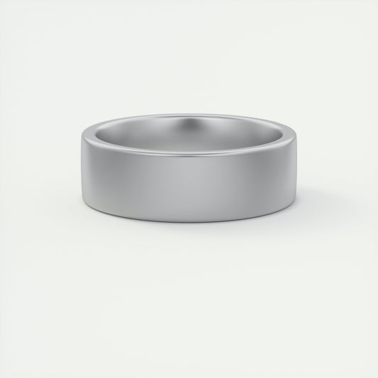 Satin-Finish Rose Gold Regular Men's Band - farrellouise