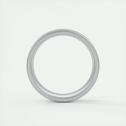 Satin-Finish Rose Gold Regular Men's Band - farrellouise