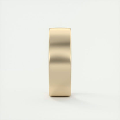 Satin-Finish Rose Gold Regular Men's Band - farrellouise