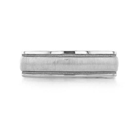Tacori Sculpted Crescent Wedding Band for Men - farrellouise