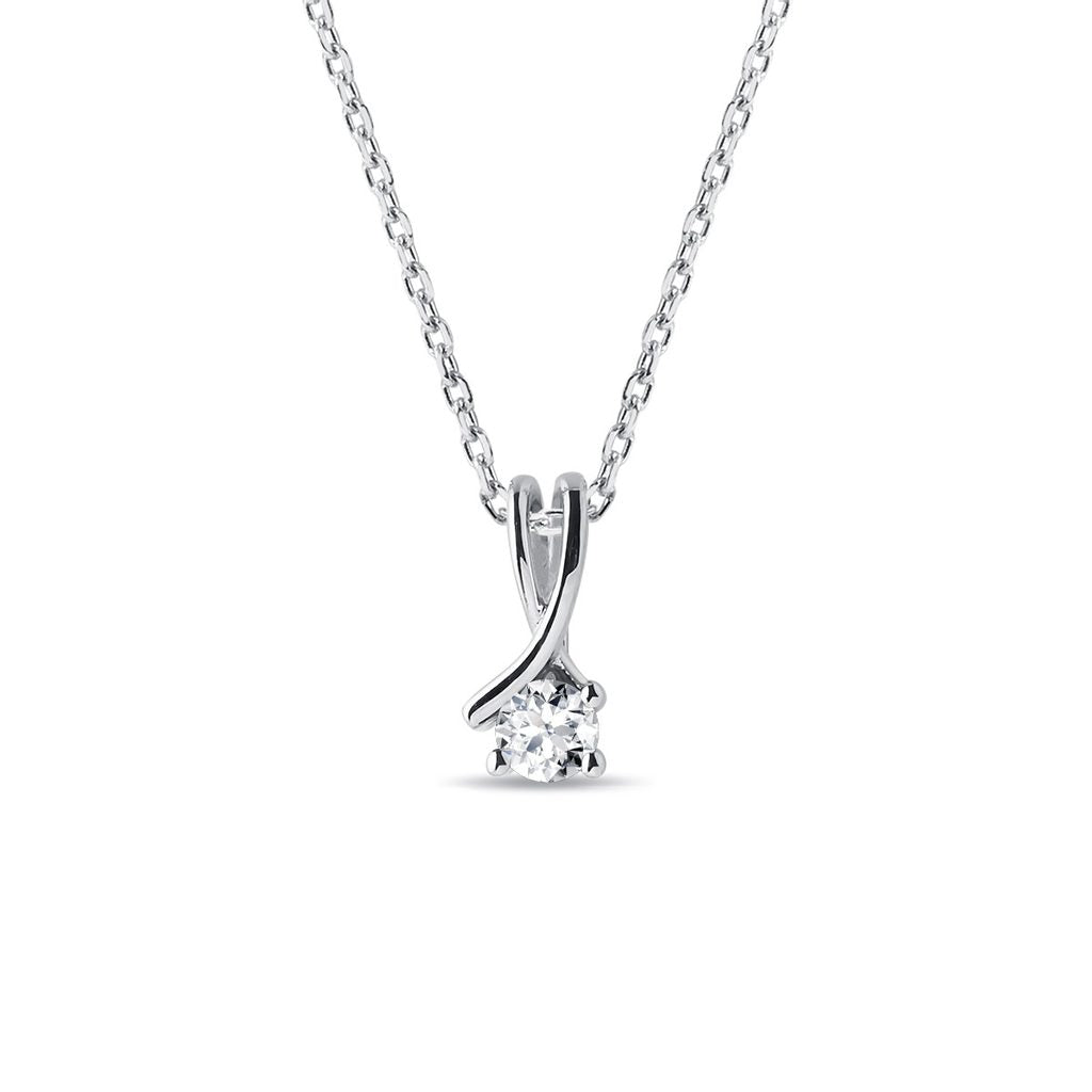0.50 CT Round Moissanite Diamond Solitaire Pendent Necklace - farrellouise