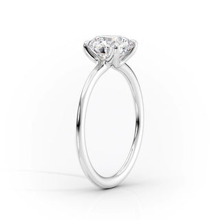 2.0 CT Radiant Moissanite Solitaire Engagement Ring - farrellouise