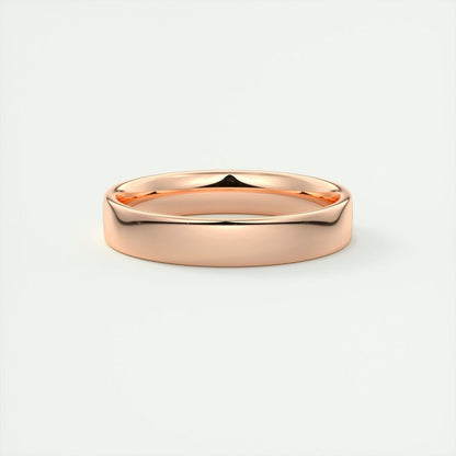 Polished Finish Regular White Gold Men's Band - farrellouise