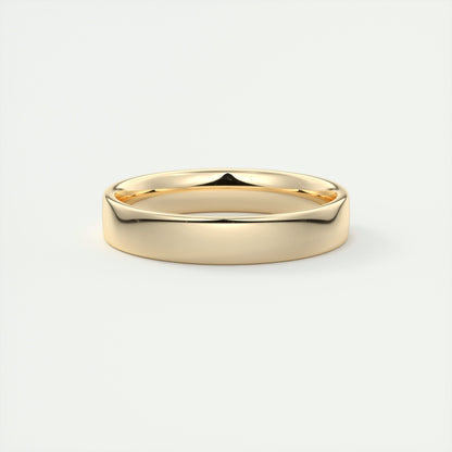 Polished Finish Regular White Gold Men's Band - farrellouise