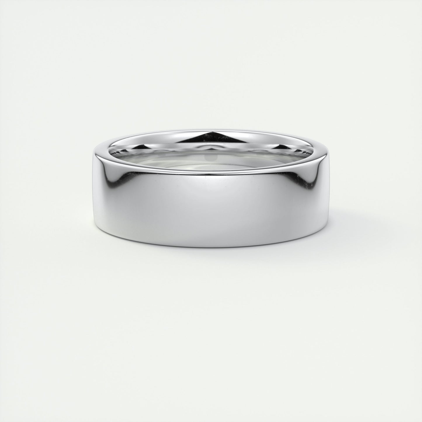 Polished Finish Classic Yellow Gold Men's Band - farrellouise