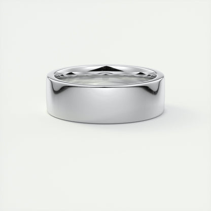 Polished Finish Classic Yellow Gold Men's Band - farrellouise