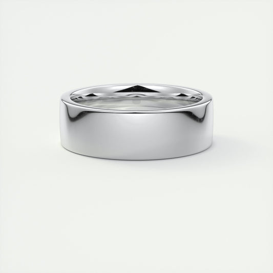 Polished Finish Classic Yellow Gold Men's Band - farrellouise