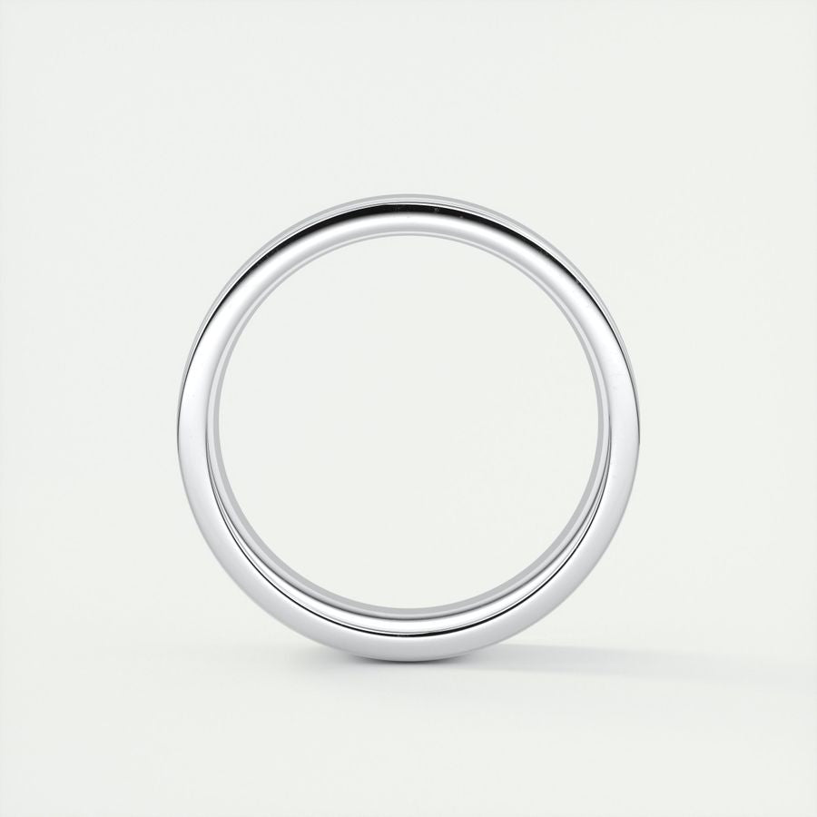 Polished Finish Classic Yellow Gold Men's Band - farrellouise