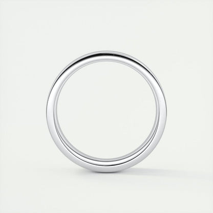 Polished Finish Classic Yellow Gold Men's Band - farrellouise