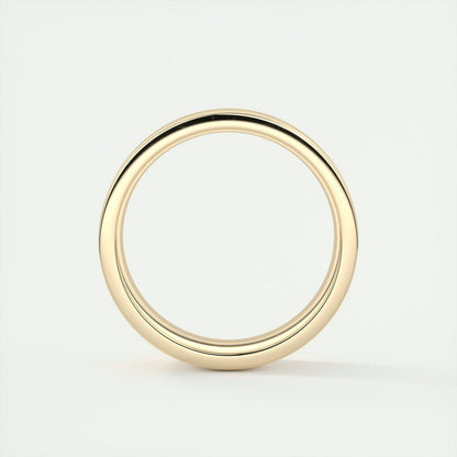 High-Polish Finish Classic Men's Band - farrellouise