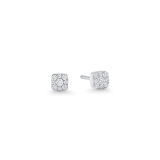 0.15 TCW Round Moissanite Diamond Stud Earrings - farrellouise