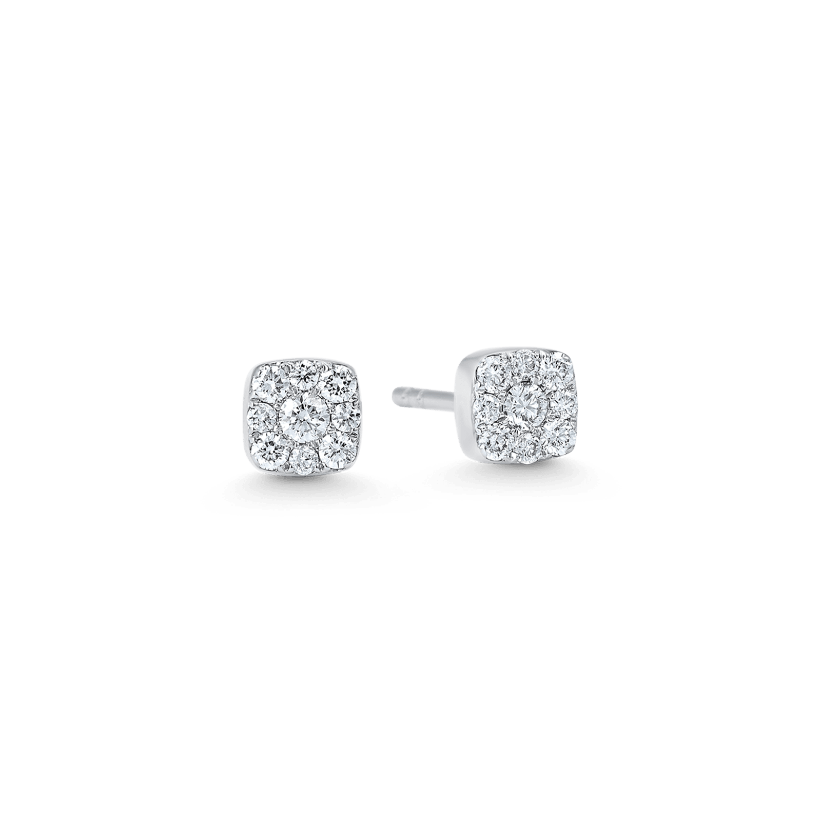 0.25 TCW Round Moissanite Diamond Stud Earrings - farrellouise
